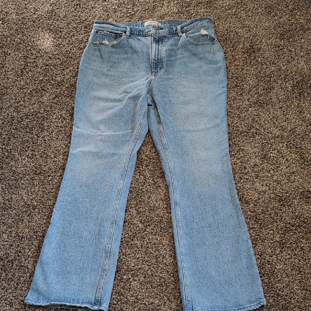 Abercrombie And Fitch The 70's Vintage Flare Ultra High Rise Women's 32
